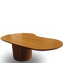 Ver imagem 4 de Mesa de Centro Sala Orgânica Bean Freijo Imbuia ou Freijo