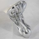 Ver imagem 2 de Banheira Julia, Vitoriana Imersão, Clássica, Branca 163x78x63, sem Hidromassagem, Pés Cromados, Vers