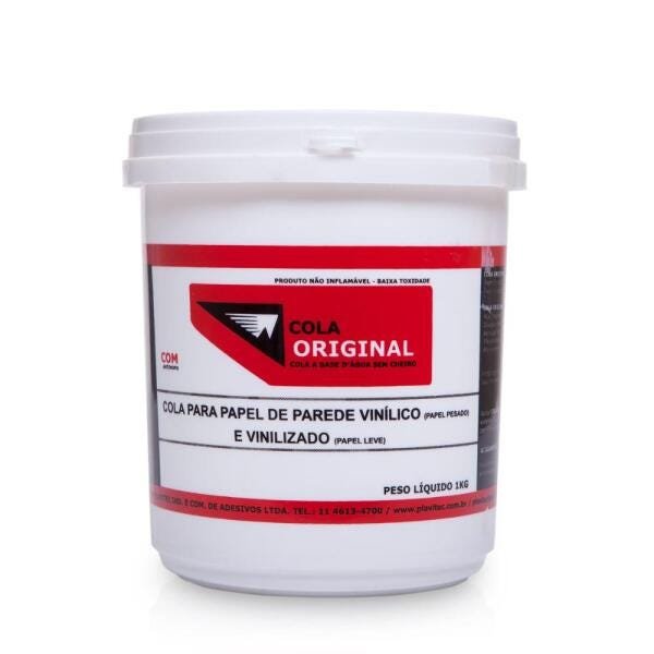 Cola Para Papel De Parede 1kg - Plavitec - 1