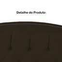 Ver imagem 3 de Cabeceira Queen 160 Cm para Cama Box Diana Suede Marrom - Fina Mobília