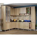 Ver imagem 1 de Cozinha Completa com Balcão com Tampo 11 Peças 16 Portas Sicília Multimóveis