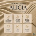 Ver imagem 7 de Jogo Cama Queen Alícia 400 Fios Bordado Inglês Super Macio:Caqui