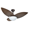 Ventilador de Teto Infinity Lótus Marrom 3 Pás Uv Tabaco 220 V 1025 Lótus 3P - 1