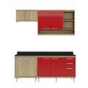 Ver imagem 4 de Cozinha Completa com Balcão com Tampo 5 Peças 7 Portas Sicília Multimóveis