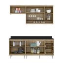 Ver imagem 3 de Cozinha Completa com Balcão com Tampo 5 Peças 7 Portas Sicília Multimóveis