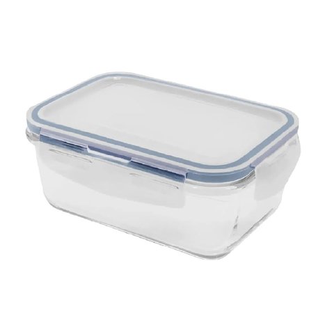 Pote de Vidro 1040ml Tampa Hermética Marmita Forno Freezer VD247