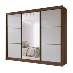 Guarda-roupa Casal com Espelho 100% Mdf Miami - 2