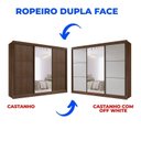 Ver imagem 5 de Guarda-Roupa Casal com Espelho 100% MDF Miami