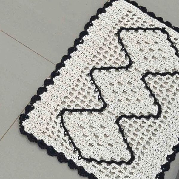 Como Fazer Jogo de Cozinha de Crochê Simples - Como Fazer Crochê