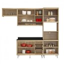 Ver imagem 3 de Cozinha Completa com Balcão com Tampo 5 Peças 9 Portas Sicília Multimóveis