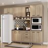 Cozinha Completa com Balcão com Tampo 5 Peças 9 Portas Sicília Multimóveis - 2