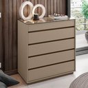 Ver imagem 2 de Cômoda Belize 5 Gavetas Fendi - Casa D