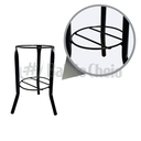 Ver imagem 5 de Suporte Tripé de Ferro Menor 14,5cm Cor Preto