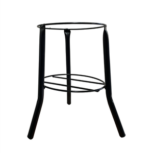 Suporte Tripé de Ferro Menor 14,5cm Cor Preto