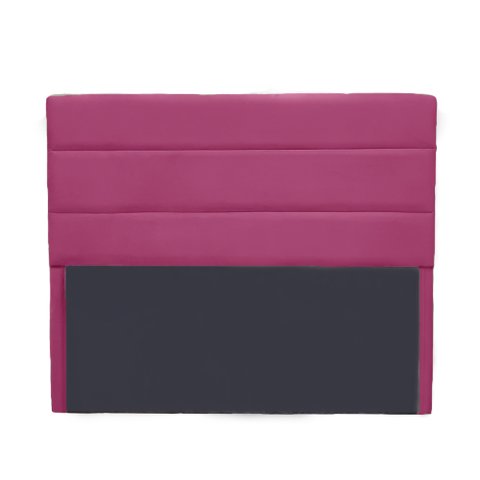 Cabeceira Leila 1,40 Suede Rosa Pink - Dominic Decor