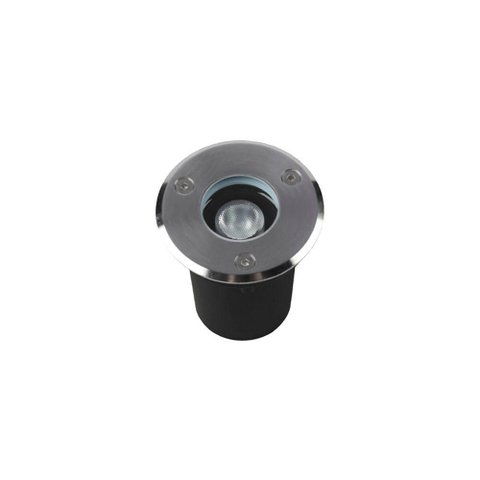 Embutido de Solo Led Astraled Es-6900 1w Bivolt Prata 3000k Luz Amarela 3000k Luz Amarela Es-6900