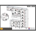 Ver imagem 5 de Cozinha Completa com Balcão com Tampo 6 Peças 9 Portas Sicília Multimóveis
