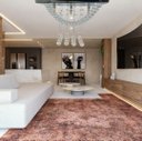 Ver imagem 5 de Lustre de Cristal K9 Teto para Sala,quarto,base Inox 40x20cm