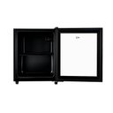 Ver imagem 2 de Frigobar Expositor Hq 50L Porta de Vidro Duplo Full Black com Luz Interna e Termostato Hq-50FBPV
