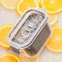 Ver imagem 4 de Pote Hermético Slim Com Cesto E Tampa Com Travas 1780Ml Cinza 1770 Paramount