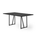 Ver mais imagens de Conjunto Sala de Jantar com 6 Cadeiras Betina Preto/Black/Terracota