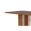 Ver imagem 4 de Mesa de Sala Jantar Louise C/ Tampo Madeirado 160x80cm Cinamomo - Cimol