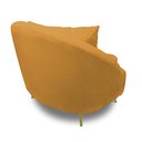 Ver imagem 7 de Poltrona Decorativa Orgânica Pé Ferro Dou Kit 2 Zaya Bouclê C05 - D’Rossi