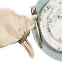 Ver imagem 3 de Kit 4 Argolas de Guardanapo Complement Folha Vintage Copa Cia