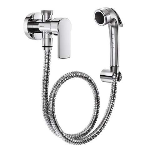 Ducha Higiênica Docol Argon 90008488006 com Registro e Derivação Cromada