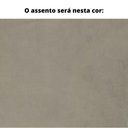 Ver imagem 2 de Poltrona MH-3788 Herval Base Metal Laca Fosca Cobre Metalizado Assento Estofado Bege C