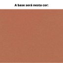 Ver imagem 3 de Poltrona MH-3788 Herval Base Metal Laca Fosca Cobre Metalizado Assento Estofado Bege C