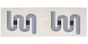 Ver imagem 3 de Tapete Passadeira Antiderrapante Natural Vega Azul 45x140cm FASTLAR