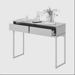 Aparador Buffet Rio 2 Gavetas para Sala 90 Cm Branco Cobre - 5