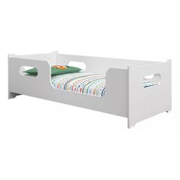 Cama Solteiro Montessoriana Encanto 100% Mdf -exclusiva -branca - 3