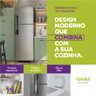 Geladeira Consul Frost Free Duplex 386 litros com Altura Flex cor  Inox  CRM44AK 220V - 12