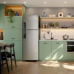 Geladeira Consul Frost Free Duplex 386 litros com Altura Flex cor  Inox  CRM44AK 220V - 11