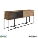 Ver imagem 1 de Balcao Buffet - Hanover C/metal Preto -27901