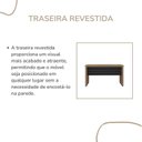 Ver imagem 5 de Conjunto Mesa Escritório Tamburato 1400 para 6 Pessoas Marrom/Nogal/Preto Artany