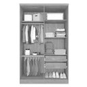 Ver imagem 2 de Guarda-roupa 4 Portas Amsterdam Tcil Móveis - Branco