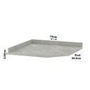 Ver imagem 2 de Tampo para Balcão Canto Diagonal 74cm Classic Luciane Móveis