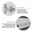 Ver imagem 7 de Quarto de Solteiro com Guarda Roupas e Mesa de Cabeceira Alpes Luciane Móveis