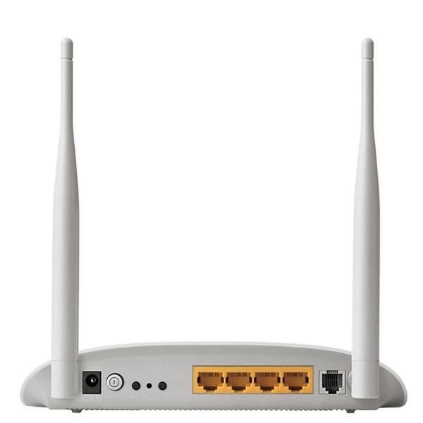Modem Roteador TP-Link TP-W8961N, Wifi, 300MBPS, 4 Portas , 2 Antenas - Branco - 3
