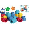 Blocos De Montar Encaixar Fofo Blocos Galinha Pintadinha 15 Peças Macio Bebês +1 Ano Brinquedo - 3