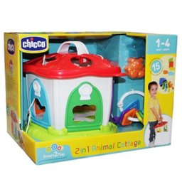 Brinquedo Infantil Casa dos Animais 2 em 1 da Chicco 57879 - 1