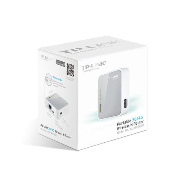 Roteador TP-Link TL-MR3020, 300Mbps, USB para Modem 4G - Branco - 4