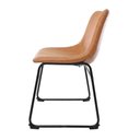 Ver imagem 3 de Cadeira de Jantar Cozinha Munich Bruna Caramelo Vintage