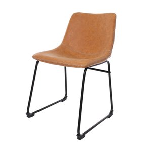 Cadeira de Jantar Cozinha Munich Bruna Caramelo Vintage