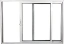 Ver imagem 1 de Vitro de Aluminio 2 Folhas sem Grade Linha Premium:1,00 X 1,50/branco