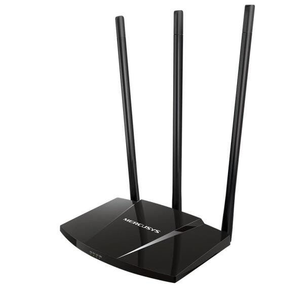 Roteador Wi-Fi Mercusys MW330HP, 300MBPS, 3 Antenas 7dBi, 2.4GHz, IPv4 - Preto - 1
