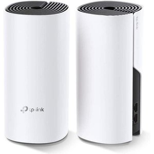 Roteador Wi-Fi TP-Link Deco E4, 1200MBPS, 5GHz, IPv6, 2 unidades - Branco